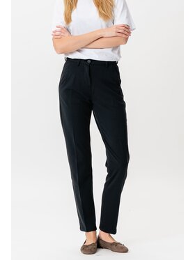 TeeShoppen TeeShoppen Spodnie garniturowe 'Perform Collection' Granatowy Regular Fit