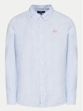 La Martina La Martina Košeľa YMC031 TL132 Modrá Regular Fit