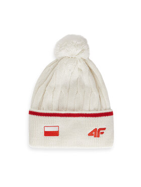 4F 4F Czapka MIDSHOP ACCESSORIES Biały