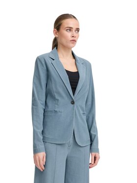 ICHI ICHI Kurtka damska Giacca ihkate denim bl Niebieski Regular Fit