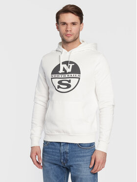 North Sails North Sails Mikina 691031 Bílá Regular Fit