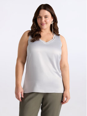 Fiorella Rubino Fiorella Rubino T-shirt G478L008279N013 Grigio Regular Fit