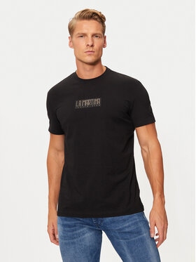 La Martina La Martina T-Shirt ZMR306 JS324 Černá Regular Fit
