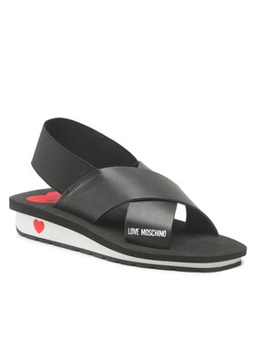 LOVE MOSCHINO LOVE MOSCHINO Sandále JA16123G1GI40000 Čierna