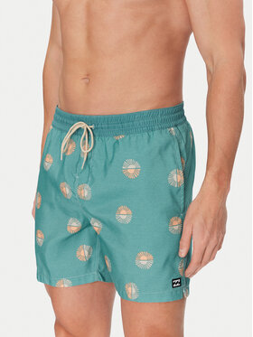 Billabong Billabong Peldšorti Vacay Lb EBYJV00144 Zaļš Regular Fit