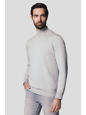 Lancerto Lancerto Golf Mikkel SW073224000068 Szary Regular Fit
