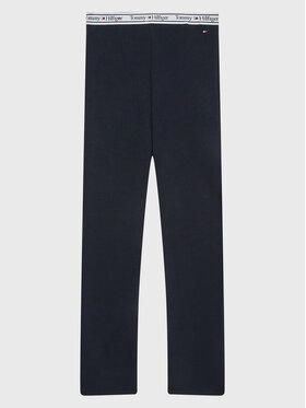Tommy Hilfiger Tommy Hilfiger Leggings KG0KG07065 D Blu scuro Flare Fit
