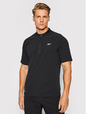 Reebok Reebok Koszulka techniczna Les Mills H08977 Czarny Slim Fit