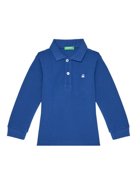 United Colors Of Benetton United Colors Of Benetton Поло 3089G3009 Голубий Regular Fit