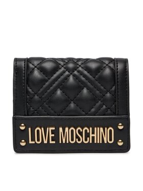 LOVE MOSCHINO LOVE MOSCHINO Mały Portfel Damski JC5601PP1ILA0000 Czarny