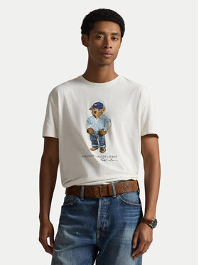 Polo Ralph Lauren Polo Ralph Lauren Tricou 710B14615001 Alb Regular Fit
