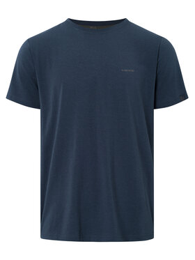 Viking Viking Koszulka techniczna Harvi Bamboo Man Granatowy Regular Fit