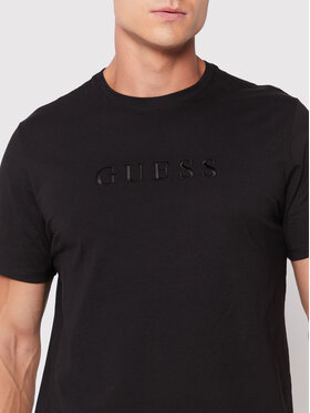 Guess T-shirt M2BP47 K7HD0 Crna Regular Fit