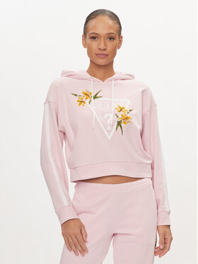 Guess Guess Суитшърт Zoey V4GQ04 KC6V1 Розов Regular Fit