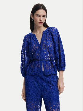 Desigual Desigual Bluse 25SWBW24 Blau Regular Fit