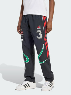 adidas adidas Spodnie dresowe TEAMGEIST MOTO Czarny Loose Fit