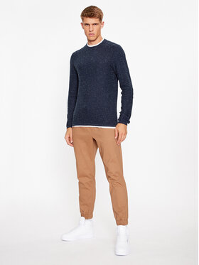 Jack&Jones Pulover 12227443 Mornarsko Modra Regular Fit