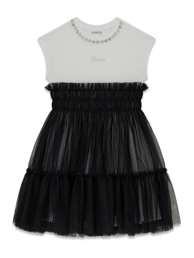 Guess Kids Guess Kids Sukienka codzienna 180606 Czarny Classic Fit