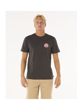 Rip Curl Rip Curl T-Shirt Wettie Passage Icon Tee Czarny Standard Fit