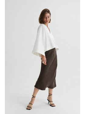 Duende Duende Spódnica midi Fler Skirt Brązowy Slim Fit