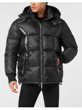 PHILIPP PLEIN PHILIPP PLEIN Giubbotto piumino 27031 Nero Regular Fit