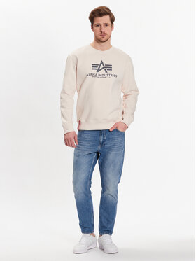 Alpha Industries Jopa Basic 178302 Écru Regular Fit