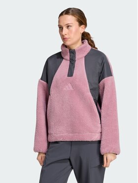 adidas adidas Bluza techniczna 169786 Fioletowy Loose Fit