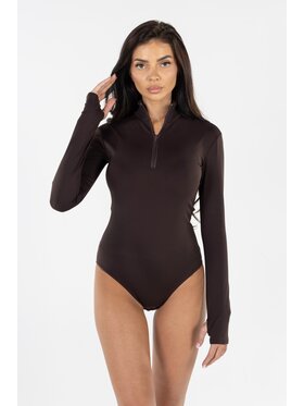 Agatha Studio Agatha Studio Body A26ZS-BO-K01 Brązowy Slim Fit