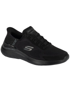 Skechers Skechers Sneakersy Skechers Slip-Ins: Bounder 2.0 - Emerged Czarny