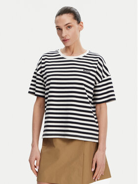 Barbour Barbour T-särk Adria LML0893NY73 Tumesinine Relaxed Fit