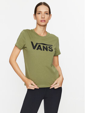 Magliette vans top donna verde