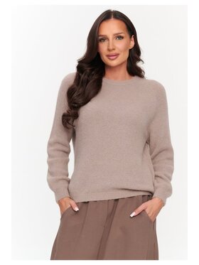 Makadamia Makadamia Sweter C80 Brązowy