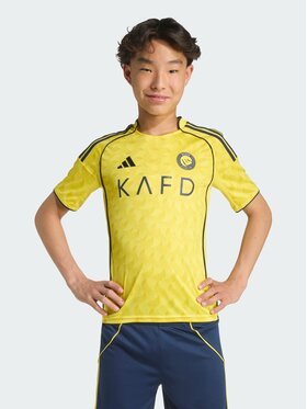 adidas adidas Koszulka techniczna Al Nassr FC 25/26 Home Jersey Żółty Regular Fit