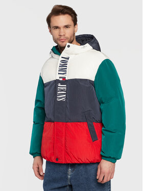 Tommy Jeans Tommy Jeans Kurtka puchowa Archive Colorblock DM0DM14457 Kolorowy Oversize