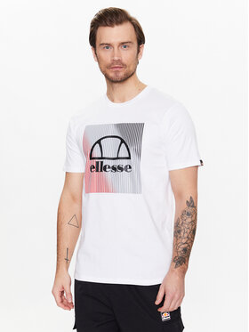 Ellesse Ellesse Тишърт Flecta SXR17843 Бял Regular Fit