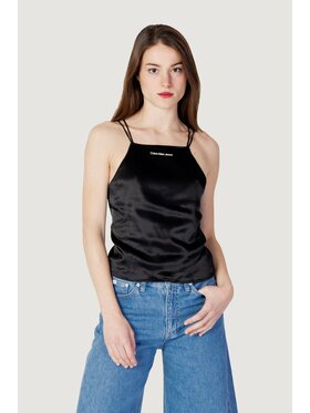 Calvin Klein Jeans Calvin Klein Jeans T-shirt OPEN BACK STRAPPY TO Nero To Fit