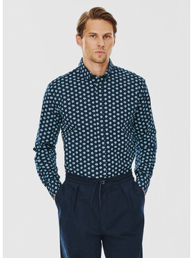 Pako Lorente Pako Lorente Koszula P24WN-1X-035 Granatowy Slim Fit