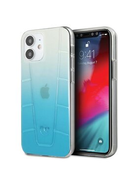 Mercedes-Benz Mercedes-Benz Etui na telefon iPhone 12 Mini Niebieski