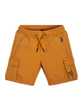 Guess Guess Шорти з тканини N2RD01 D3XN0 Бежевий Regular Fit