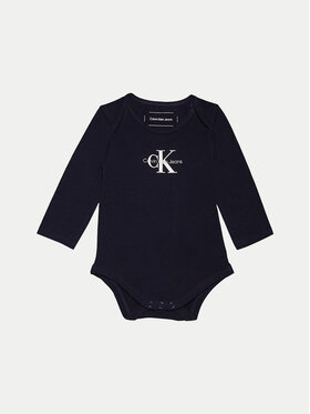 Calvin Klein Jeans Calvin Klein Jeans Дитяче боді IN0IN00033 Cиній Regular Fit