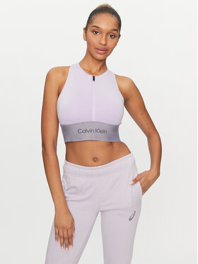 Calvin Klein Performance Calvin Klein Performance Спортивний бюстгальтер 00GWF3K142 Фіолетовий