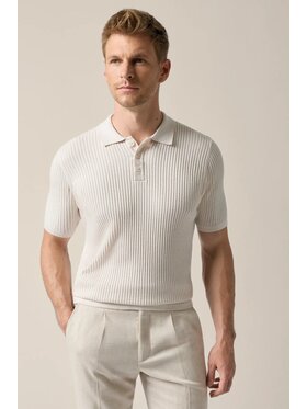 Lancerto Lancerto Polo Domenico PO073126000004 Beżowy Regular Fit