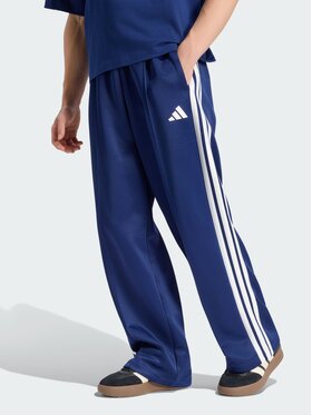 adidas adidas Spodnie materiałowe 165294 Niebieski Loose Fit