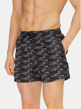 EA7 Emporio Armani EA7 Emporio Armani Szorty kąpielowe 7M000510 AF13059 MC085 Czarny Regular Fit