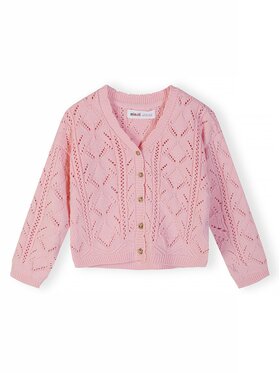 minoti minoti Kardigan 30KNIT101 Różowy jasny Regular Fit