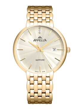 Appella Appella Zegarek L12000.1111DQ Złoty