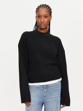 Calvin Klein Calvin Klein Svetr Textured Loose Sweater J20J224636 Černá Regular Fit