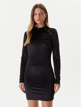 Guess Guess Sukienka koktajlowa W5BK38 KCN22 Czarny Slim Fit