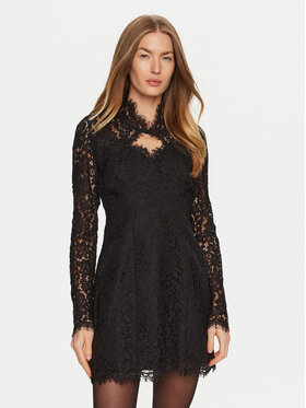 BARDOT BARDOT Koktejlové šaty 59615DB Černá Slim Fit