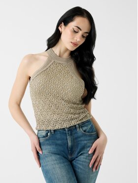 Guess Guess Sweter 182918 Beżowy